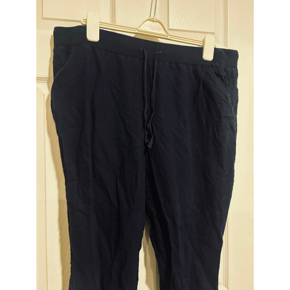 New York & Company Women’s Navy Blue Drawstring Pants Sz. XL - Picture 3 of 7